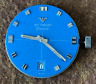 011k-2 Wittnauer Vintage Cal Mens Watch Movement Parts Balance Blue Dial