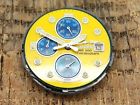 0510-n37824 Citizen Vintage Chronograph Quartz Watch Movement For Parts Repair