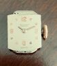 1095265 Iwc Complete Schaffhausen Watch Movement With Dial Hands Gold Crown