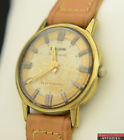 1966wind 10coac Bulova Mens Dial Runs Calrepair Gold 30j Track