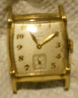 10kt.g.f Deluxe Elgin 1946 Mens Art Deco 17 Jewel Runs Great