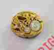 113787 Lucien Piccard Lp50 17 Jewels Watch Movement Dial For Parts