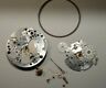 1164 Eta Scarce Vintage Optima Triple Date Movement Hands Wheels Parts