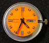 11bkacb Bulova Vintage Mens Automatic Diver Watch Movement Parts Orange Nos