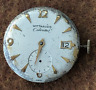 11ng Wittnauer Vintage Calendar Mens Watch Movement Parts Balance Swiss