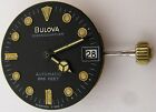 1352.10 Bulova Oceanographer 666 Automatic Calendar Watch Movement Puw 1661 S For Parts