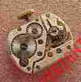 13mmx 13mm Dial Omega 244 Movement Vintage Ladies Wristwatch 4 Parts Repairs 15mm