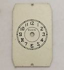 15.1mm Elgin Watch Dial Rectangular 24.2mm By No Legs Screws On Top Movt