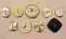 1601a Mixed Lot Of 9 Ladies Watch Movements L130 A4 2x Clinton F.e.f 6600 As 1677
