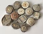 17-21 Bulova Lot Of Ladies Vintage Wrist Watch Movement Mechanical Jewels Parts