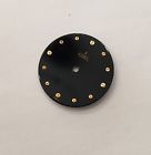 19.48 Ebel Authentic Black Dial With Gold Screw Hour Markers Mm Diameter Nos