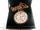 8-adjustments 1951-model 971 Elgin Railroad Pocket Watch Vintage Railroadgrade Mint