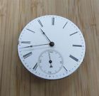 2-f6040 12 Wind Movement Watch Pocket Dial Key Size Antique