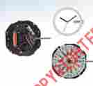 2105 Miyota Citizen Quartz Watch Movement Day Date At 3 00