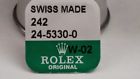 24-5330-0 Rolex Stainless Steel Tube