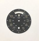 24147-24148 Swiss Army Ambassador Watch Dial Replacement Black Silver Abassador