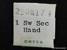 250w171-2 Omega Vintage Original Hand White Sweep Second