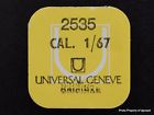 1-67c 2535 Universal Geneve Vintage Cal