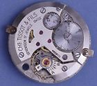 26.9-21 Ligne Jewel Movement Tissot 50s Vintage 12l 17j W Dial Good Bal Staff Parts Repairs