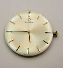 29.5mm Omega Cal 620 17 Jewels Watch Movement Running Great Hands Crown Dial