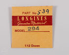 294-539 Longines Genuine Material Part