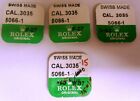 3035-5066-1 4 Rolex Lot Spring Clip