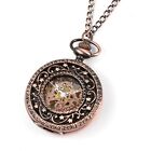 3225055 Shop Lc Genoa Miyota Mechanical Movement Rosetone Star Pocket Watch