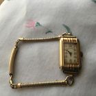 34263060 Elgin Vintage Grade Jewels Wrist Watch Art Deco