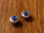 4.9mm Unbranded 2 Vintage Nos S.s Tap 11 Fancy Wrist Watch Crowns
