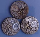 42.5mm Buren Lot 3 Swiss Fake 1910s Vtg 19.5l 21j Of Hc Mvts Parts Repairs