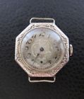 30100156 428 Gf Movement Case Grade 1928 Elgin Parts 15j Serial 14k