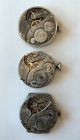 447 Caliber Watch Parts Mechanical Movements Lot Elgin 3 Repairs