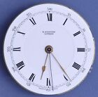 1890 45.3mm Swiss Lever Center Secs Stem Wind Stop Works H Stanton London Vintage Seconds Good Bal Staff