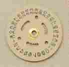 4520-1 2035 Rolex Original Date Indicator Champagne New Genuine