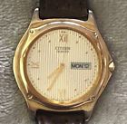 5500-r10354 Citizen Mens Gold On Quartz Watch With Original Brown Leather