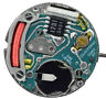 556.125 Eta New Quartz Watch Movement No Day Or Date