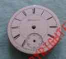 585195 Movement Hampden Watch Antique Pinion Face Pat Pocket