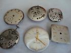 628 747 669a 736 752 754 Hamilton Vintage Lot Of Movements Dials For Wrist Parts