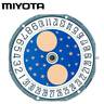 6m85 Miyota Original Ligne Date At Hands Moon Japanese Movement
