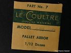 449-450 7 Cal Lecoultre Part Pallet Stock Jaeger Arbor 714