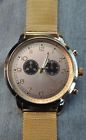 7068t Quartz Movement Mens Gold Tone Watch Very Beautiful