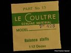 Cal.426 723 Part Lecoultre Jaeger 13 Balance Staff