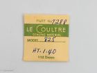 7288-825 Jaeger Lecoultre Genuine Part Alarm Wheel For Model
