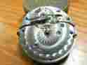 79996 Unbranded Vintage 18 Size Pocket Watch Movement 17 Jewels No