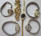7b5 Watch Gold Lot Bulova Wrist Movement Gf Swiss Jewels 6 Working Vintage