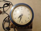 7f74 Heralder General Electric Clock Model Black Brass Case