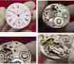 4-plate 8-size 19199 Agissiz Antique Pocket Watch Movt Agassiz Sw Ls