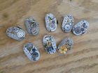 533-535 8 Vintage Parts Movements Elgin