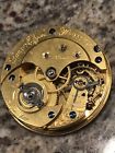 937848 Elgin Victorian Pocket Watch Wind Key Movement Size Ticking Rare