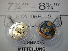 956.112 956.102 Eta New Watch Movement It Can Replace A With Parts Swiss Made